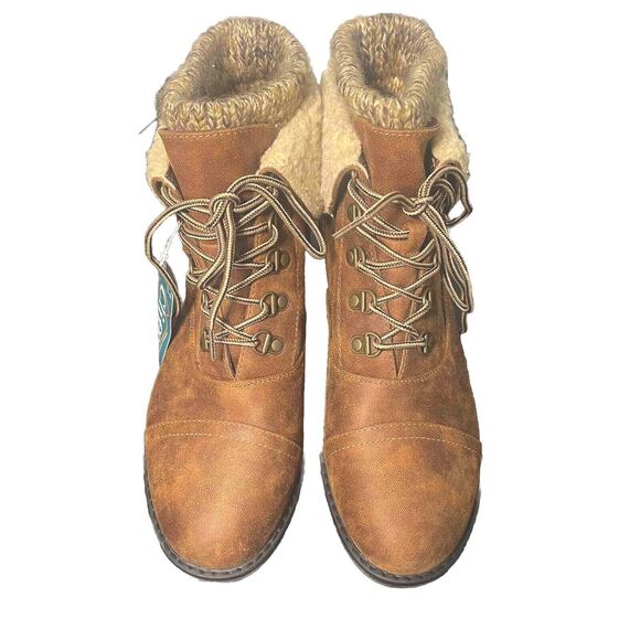 Cliffs By White Mountain Daley Women's  Tan Booties Size 9 - Picture 4 of 10